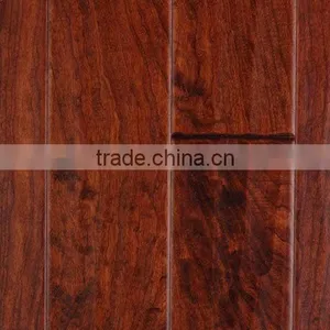 Handscraped American Cherry Engineered Flooring thumbnail-1