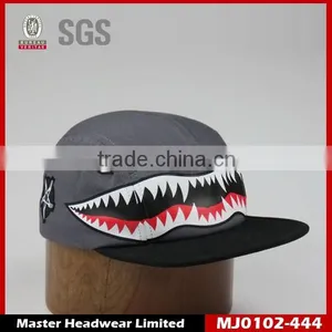 100% Cotton Flat Brim Sports Cap With Nice Printed Logo thumbnail-1