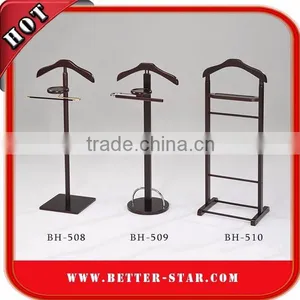 Antique Free Standing Wooden Coat Rack Clothes Luxury Valet Stands thumbnail-4