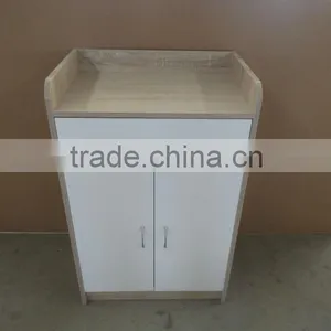 Sonoma Oak Melamine Shoe Cabinet thumbnail-1