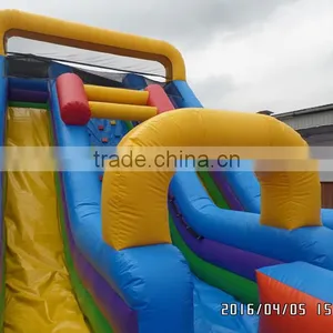 Large Inflatable Bouncer Castle and Slide Combo,huge Inflatable Obstacle Course thumbnail-3