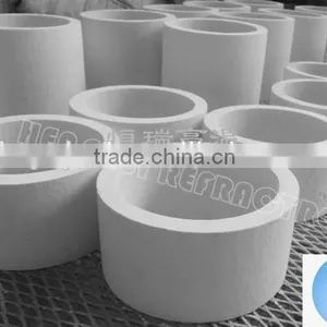 Hengrui 1260 ST Ceramic Fiber Vacuum Formed Customized Ceramic Tube thumbnail-2