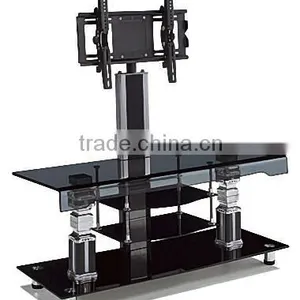 Plasma Glass TV Table thumbnail-3