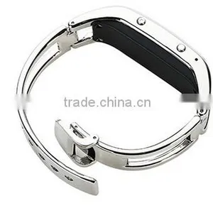 2016 New Fashion Metal Alloy Bluetooth D8 Smart Bracelet With Pedometer D8 Smart Bracelet Watch thumbnail-3