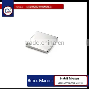 High Quality NdFeB/Neodymium/rare Earth Permanent Magnet Long Block ,NdFeB Block Permanent Magnet thumbnail-5