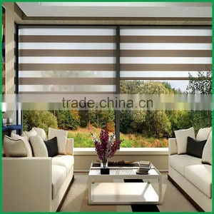 Blackout Curtain Blinds Zebra Blind Fabric Motorized Roller Blind Cafe Blinds thumbnail-3