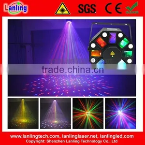 RG Laser Patterns + White Strobe + Derby Effects | 3 in 1 dj Lights thumbnail-1