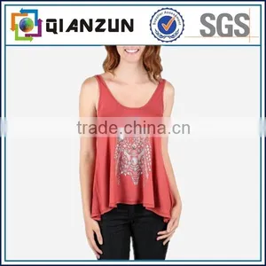 Soft Cotton Womens Tank Top Wholesale thumbnail-1