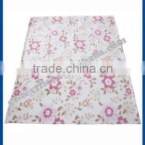 Flower Print Coral Fleece Blanket thumbnail-1