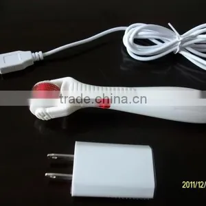 Vibrating Function Changeable Heads LED Derma Roller thumbnail-3