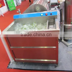 Full Automatic Industrial Ozone Meat Vegetable Fruit Cleaner Washer Cleaning Machine thumbnail-5