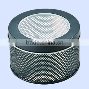 High Quality Black With Pvc Window Watch Tin Box thumbnail-1