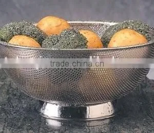 High Quality Fine Pieced Polished Stainless Steel Colanders thumbnail-1