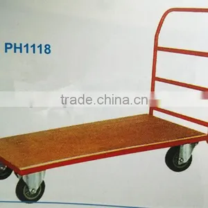 Platform Hand Truck Hand Pallet Truck Tool Trolley With Four Wheels thumbnail-1