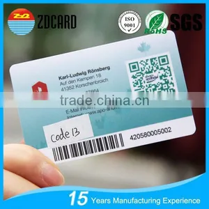 CR80 Printable PVC Barcode Plastic Loyalty Card thumbnail-1