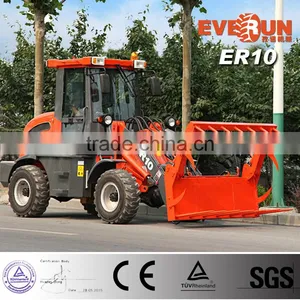 CE Approved Front End Loader Er10 With Snow Blade thumbnail-1
