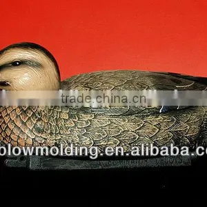 OEM Blow Molding Plastic PE Duck Decoy Hunting Design Life-Like Plastic Float Duck Decoy thumbnail-5