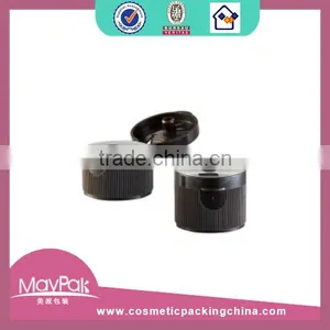 Black 28 /410 Plasitc Bottle Flip Top Caps thumbnail-1
