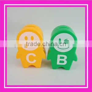Plastic Children's Coin Bank thumbnail-1
