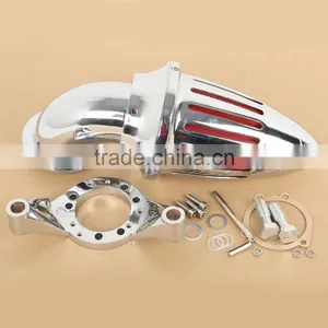 Chrome Spike Air Cleaner Intake Filter For CV Carburetor V-Twin thumbnail-1