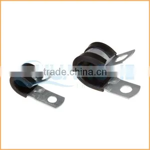 China Manufacture Best Quality Rubber Coated Retaining Hose Clamp thumbnail-1