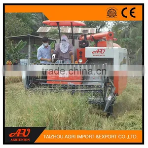 Mini Reaper Binder Rice Combine Harvester thumbnail-1