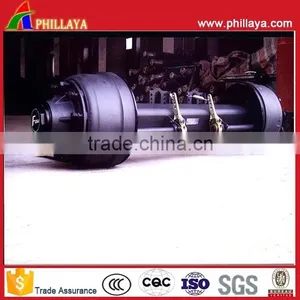 Factory High Quality Semi Trailer Truck Axle With Model 13T,16T,20T Optional thumbnail-1
