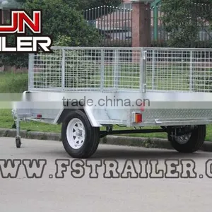 Newest Fully Welded Cage Trailer 7x5/8x5 thumbnail-1