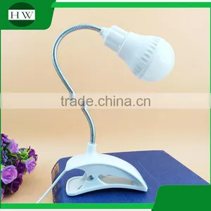 Flexible Target Adjustable Plastic Mini Usb Charging Charge Foldable Collapsible Folding Led Clamp Clip Work Reading Book Light thumbnail-4