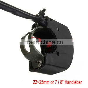 7/8inch Motorcycle Handlebar Accident Hazard Light Switch ON OFF Button thumbnail-5
