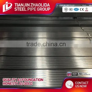 ASTM A53 GR A B ERW 50 x 25 x 1.5mm Rectangular / Galvanized Square Tube With Low Price thumbnail-2
