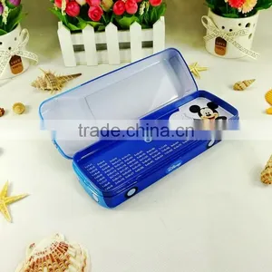 Chinese Factory Custom Car-shaped Tin Pencil Case thumbnail-3