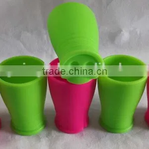 Silicone Kid Toddler Unbreakable Drinking Cup Piggy Snout Funny Cup thumbnail-4