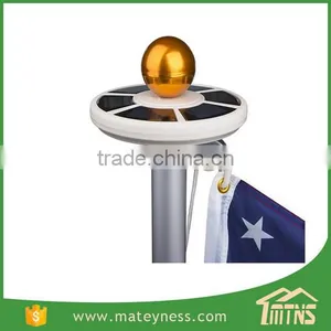 Weatherproof Flagpole Downlight 30 LED Solar Flag Pole Light thumbnail-1