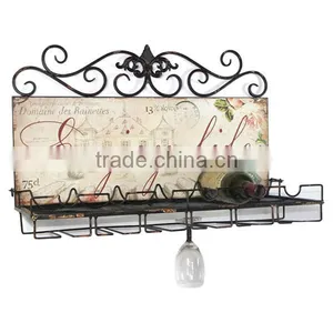 Popular Sale!!!Decorative Wine Rack Wine Bottle Holders Metal Wine Rack thumbnail-1