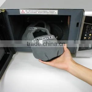 Microwave Heated Slipper Shot Socks Warm Indoor Slippers Hot Sox Hot Booties thumbnail-1