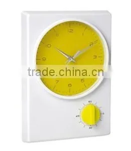 Ordinary Cheap Plastic Table Clock With Timer thumbnail-2