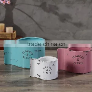 Hot Sale Colorful Archaistic Garden Stoneware/ceramic Flower Plants/flower Pot thumbnail-2