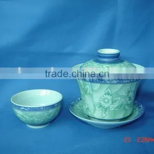 Porcelain Tea Cup and Saucer thumbnail-1