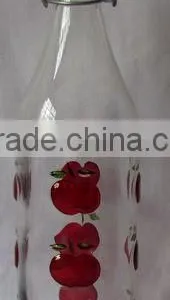 Hand Painted Fruit Juice Bottle thumbnail-4