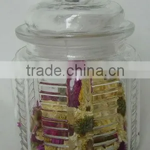 2016 Hot Selling Hermetic Glass Kitchenware Canister Glass Spice Jar thumbnail-1