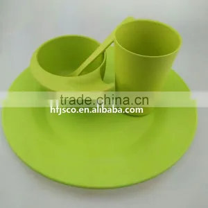 Low Price Best Design Traditional Bamboo Fiber Dinner Set thumbnail-2