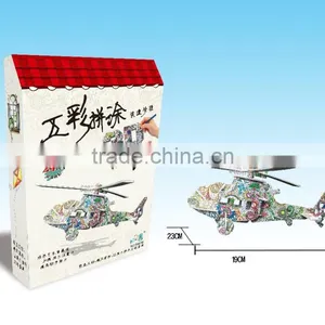 Newly-developed 3D Painting Paper Puzzle for Kids LT8881E thumbnail-2