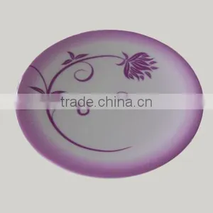 Chinese Style Melamine Plates With Flower Decal thumbnail-1