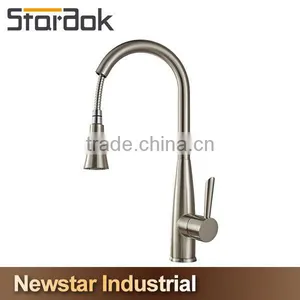 Star.aok Traditional Style Chrome Plated Brass Kitchen Faucets Mixers Taps thumbnail-1