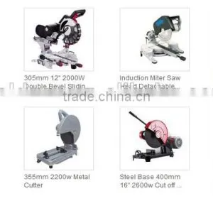 255mm Power Aluminium Wood Cutting Circular Saw Machine Electric 10" Double Bevel Slide Miter Saw thumbnail-6