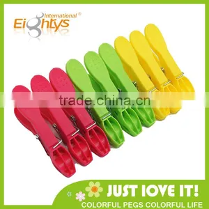 Plastik Stainless Steel Spring Pretty PP Material Plastic Peg thumbnail-1