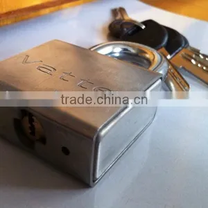 Stainless Steel Armored Square Padlock Iron Padlocks thumbnail-3