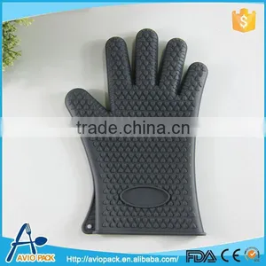 Wholesale Heat Resistant Silicone Gloves for BBQ, Baking, Cooking thumbnail-3