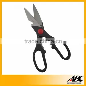 Hot-selling Black Color Handle Kitchen Utility Scissors thumbnail-1